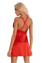 Сорочка и трусики Landim красный LivCo Corsetti Fashion