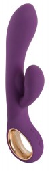 Фиолетовый вибростимулятор-кролик Rabbit Petit - 18,7 см.