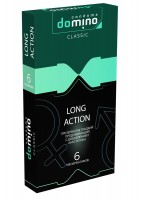 Презервативы с пролонгирующим эффектом Domino Classic Long action - 6 шт.