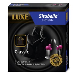 Презерватив Sitabella Classic с эластичными шариками - 1 шт.