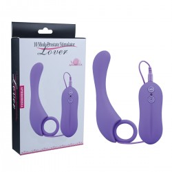 Фиолетовый вибростимулятор простаты Prostate Stimulator-Lover - 13 см.