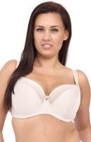 Бюстгальтер на косточках с шитыми чашками из ткани с тиснением Akcent Бюстгальтер на косточках с шитыми чашками из ткани с тиснением Akcent