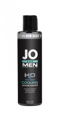 Мужской охлаждающий любрикант на водной основе Jo for Men H2O Cooling - 120 мл.