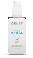 Легкий лубрикант на водной основе Wicked Simply Aqua - 70 мл.