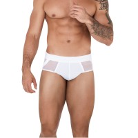 Белые мужские трусы-джоки Caspian Jockstrap Clever Masculine Underwear