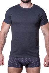 Хлопковая мужская футболка с круглым вырезом Sergio Dallini