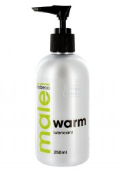 Лубрикант с согревающим эффектом Male Cobeco Warm Lubricant - 250 мл.