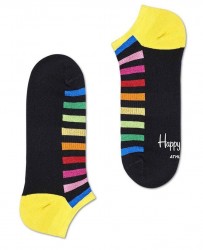 Низкие носки-унисекс Athletic Stripe Low Sock с цветными полосками Happy socks
