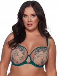 Бюстгальтер Rafia с чашкой +size на тонком поролоне AVA