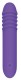 Фиолетовый светящийся G-стимулятор The G-Rave - 15,1 см.