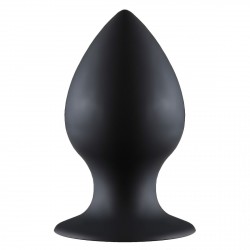 Чёрная анальная пробка Thick Anal Plug Large - 11,5 см. Чёрная анальная пробка Thick Anal Plug Large - 11,5 см.