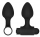 Черный анальный вибронабор USB-Rechargeable Anal Set