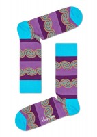 Носки унисекс Wish Sock с завитками Happy socks