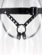 Полый страпон на регулируемых ремнях Harness with Hollow Strap-On - 20,3 см.