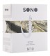 Прозрачная анальная пробка Sono №10 с ручкой
