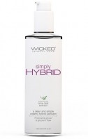 Водно-силиконовый лубрикант Wicked Simply Hybrid - 120 мл.