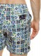 Мужские пляжные шорты с принтом в виде мозаики Jolidon