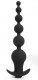 Черная анальная виброелочка Tower - 20,7 см.