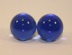 Сине-белые вагинальные шарики со смещённым центром тяжести