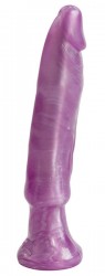Фиолетовый анальный стимулятор из серии Radiant Gems, 15 см