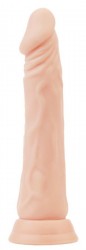 Телесный реалистичный фаллоимитатор Штучки-дрючки - 19,5 см.