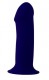 Синий фаллоимитатор-реалистик Premium Thick Dildo 7INCH - 18 см.