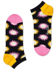 Низкие носки унисекс Sunny Smile Low Sock с солнышками Happy socks