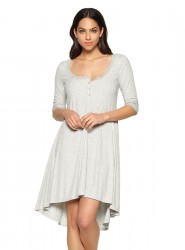 Уютное домашнее платье в рубчик Paramour Уютное домашнее платье в рубчик Paramour