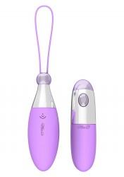 Фиолетовый вибростимулятор Remote Soft Touch Stimulator - 10 см.