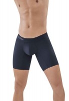 Черные удлиненные трусы-боксеры Classic Match Long Boxer Clever Masculine Underwear