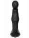 Черный вибратор Charles Ii - 16,5 см.