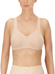 Хлопковый бескаркасный бюстгальтер Soft Cup Bra Naturana