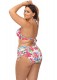 Купальник plus size с ярким цветочным принтом Lorin