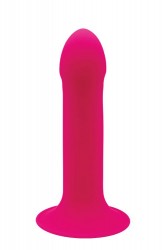 Розовый фаллоимитатор-реалистик Premium Dildo 7INCH - 16,5 см.