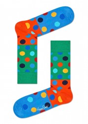 Цветные носки унисекс Big Dot Block Sock в горох Happy socks