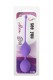 Фиолетовые вагинальные шарики See You In Bloom Duo Balls 36MM