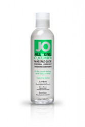 Массажный гель-масло ALL-IN-ONE Massage Oil Cucumber огуречный - 120 мл.
