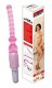 Гнущийся анальный вибромассажер со встроенным пультом - 24 см.