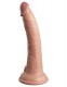 Телесный фаллоимитатор 7 Silicone Dual Density Cock - 21 см.