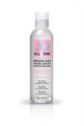 Массажный гель-масло ALL-IN-ONE Massage Oil клубничный - 120 мл.