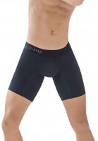 Черные удлиненные трусы-боксеры Caribbean Long Boxer Clever Masculine Underwear