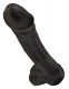 Чёрный фаллоимитатор на присоске 13 Cock with Balls - 35,6 см.