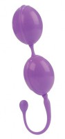 Фиолетовые каплевидные вагинальные шарики Lamour