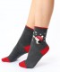 Хлопковые носки с веселым пингвином Christmas Socks Pretty Polly