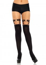 Подвязки для чулок с сердечками DUAL STRAP HEART GARTERS Leg Avenue