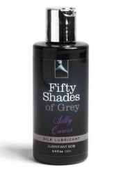 Лубрикант на водной основе Fifty Shades of Grey Silky Caress Lubricant - 100 мл.