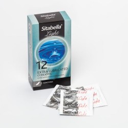Особо увлажненные презервативы Sitabella Light - 12 шт.