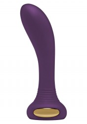 Черный стимулятор Zare Vibrator - 13,5 см.