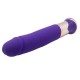 Фиолетовый перезаряжаемый вибратор Ecstasy Deluxe Greedy Dong - 19,5 см.