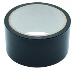 Черная липкая лента Bondage Tape - 18 м.